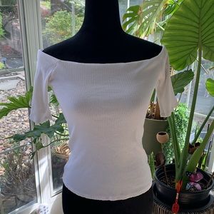 H&M off the shoulder women shirt